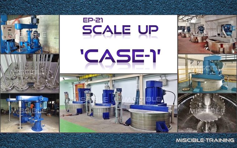 Agitator Scale Up 'Case-1'